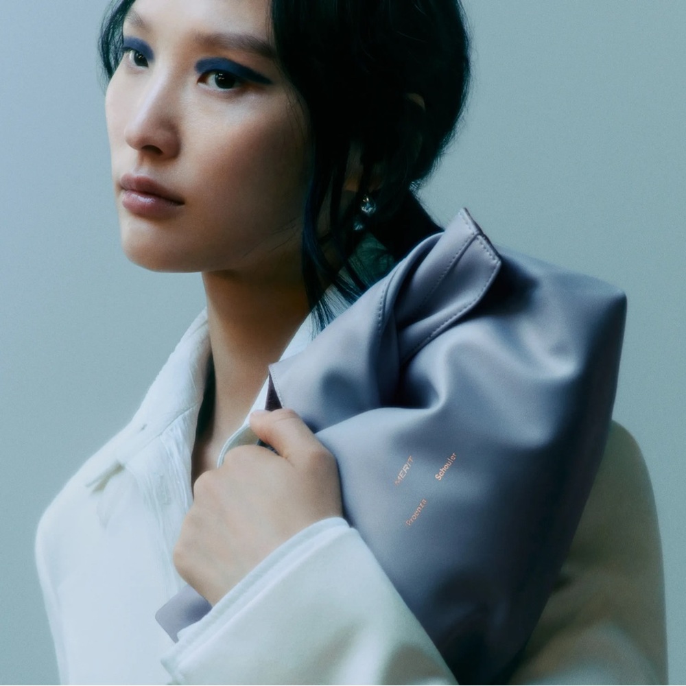 Proenza x Merit Vegan Leather Clutch